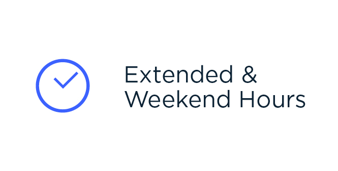 Extended and Weekend Hours